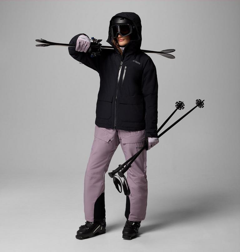 Peto de esquí aislante e impermeable Highland Summit II para mujer, Color: Shale Purple, image 2