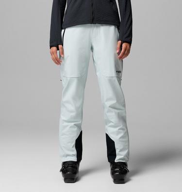 Women's Platinum Peak II 3L Waterproof Ski Trousers, Color: Tea Light, Black, image 5