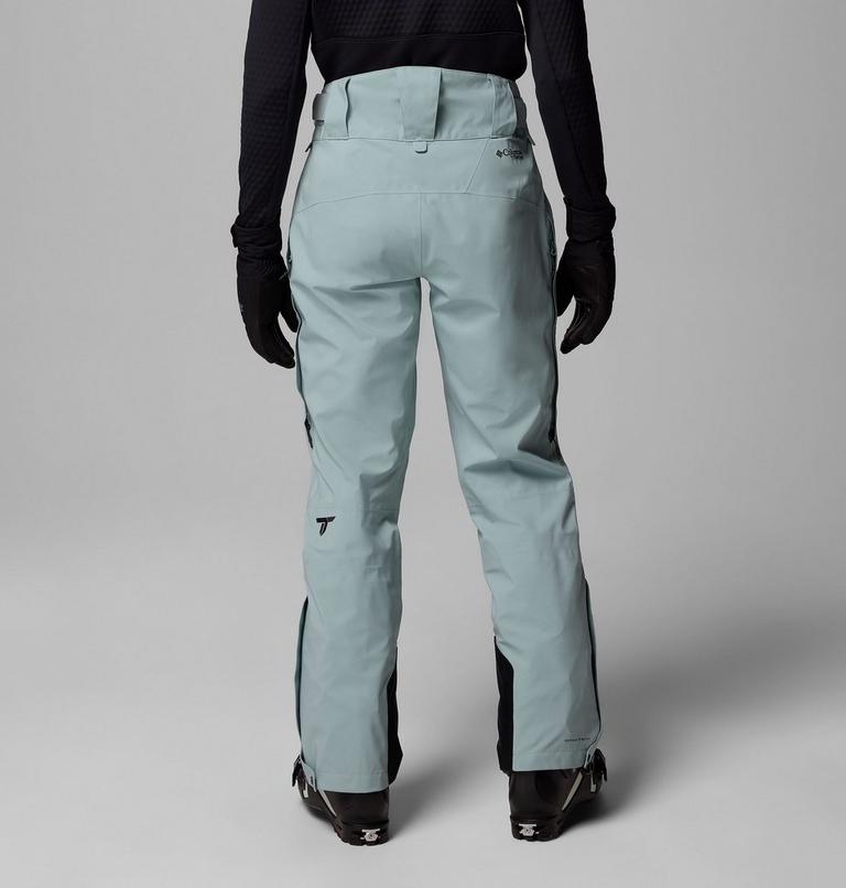 Pantalones de esquí impermeables Platinum Peak II 3L para mujer, Color: Crushed Blue, image 3