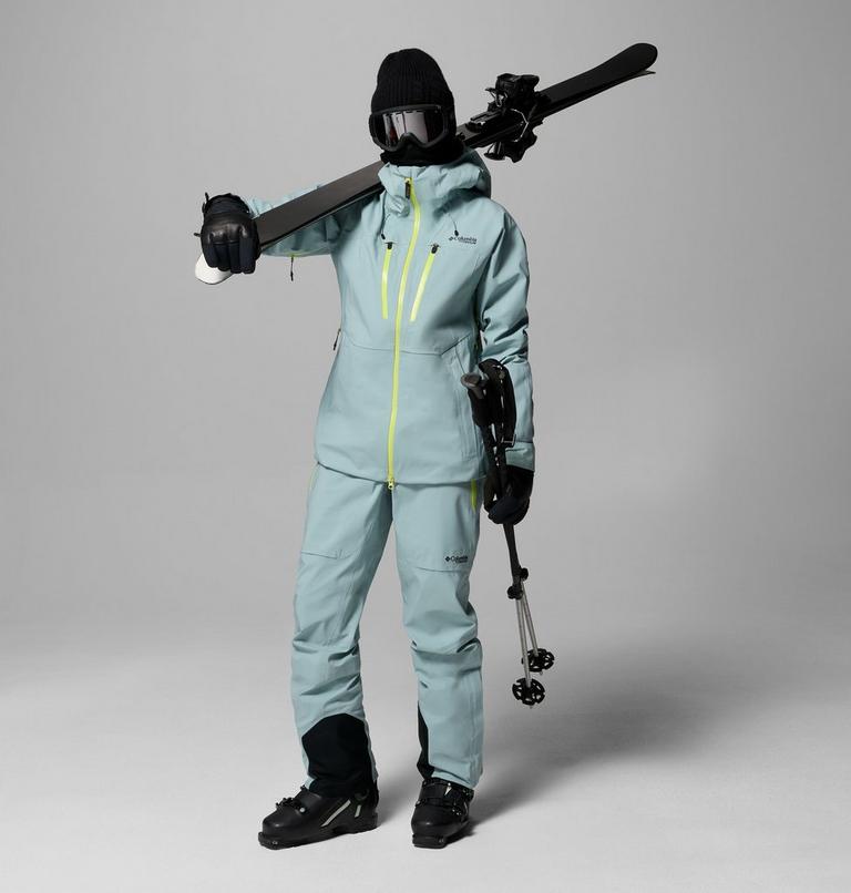 Pantalon de Ski Imperm&eacute;able Platinum Peak II 3L Femme, Color: Crushed Blue, image 10