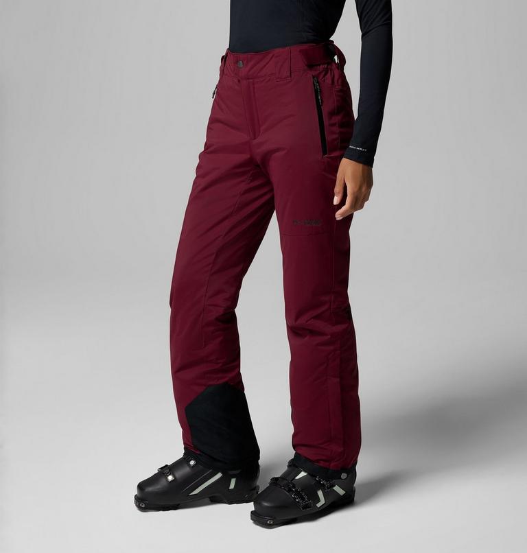 Women's Cirque Bowl Waterproof Ski Trousers, Color: Rich Wine, image 4