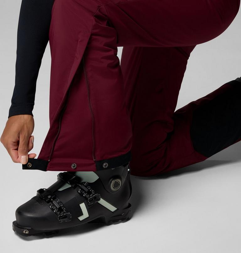 Women's Cirque Bowl Waterproof Ski Trousers, Color: Rich Wine, image 8