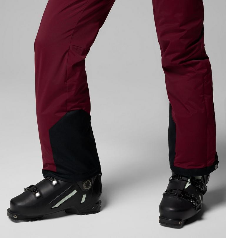 Women's Cirque Bowl Waterproof Ski Trousers, Color: Rich Wine, image 9