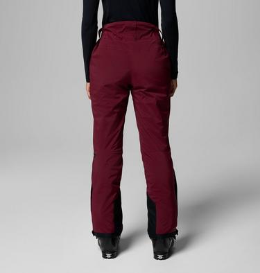 Cirque Bowl isolierte wasserdichte Ski Hose für Frauen, Color: Rich Wine, image 3
