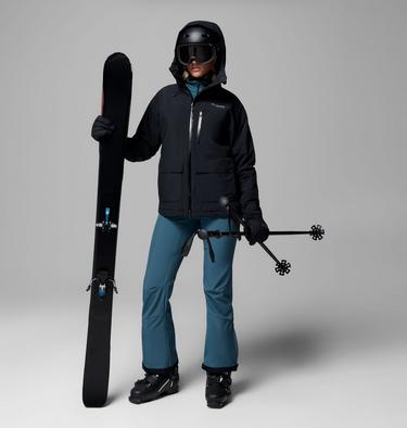 Women's Roffee Ridge VI Ski Trousers, Color: Everblue, image 2