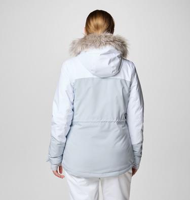 Women's Ava Alpine Waterproof Ski Jacket, Color: White, Cirrus Grey, image 14