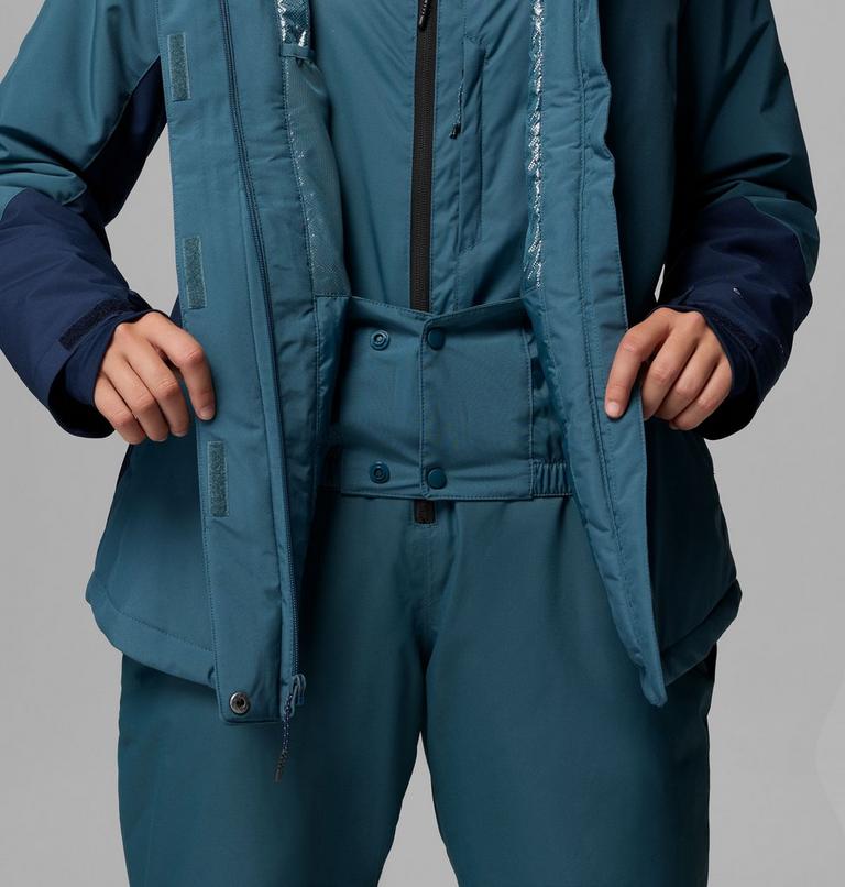 Women's Ava Alpine Waterproof Ski Jacket, Color: Everblue, Collegiate Navy, image 7