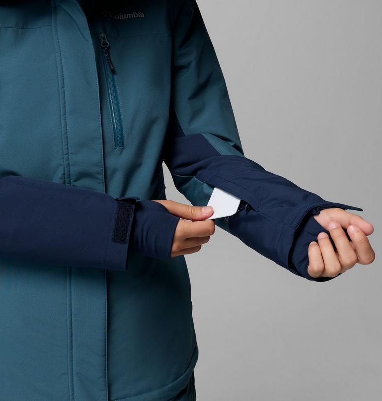 Women's Ava Alpine Waterproof Ski Jacket, Color: Everblue, Collegiate Navy, image 9