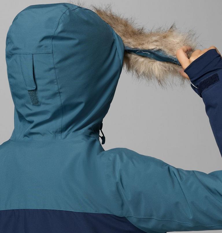 Women's Ava Alpine Waterproof Ski Jacket, Color: Everblue, Collegiate Navy, image 11
