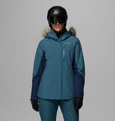 Women's Ava Alpine II Insulated Jacket, Color: Everblue, Collegiate Navy, image 5