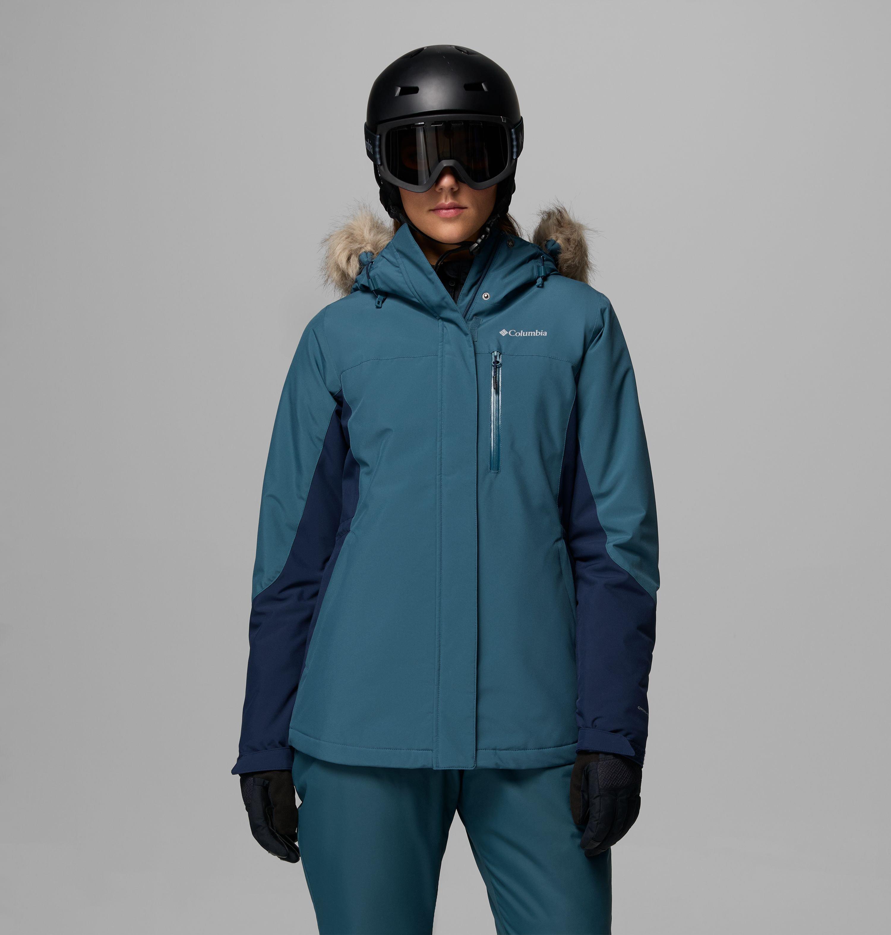 Columbia Sportswear Women's Blue Columbia - Ava Alpine Waterproof Ski Jacket - Ever, Collegiate Navy Small