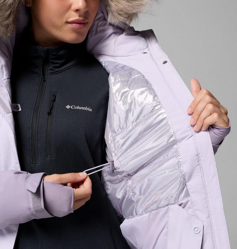 Women's Ava Alpine Waterproof Ski Jacket, Color: Lavender Pearl, Shale Purple, image 6