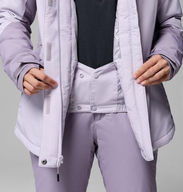 Women's Ava Alpine Waterproof Ski Jacket, Color: Lavender Pearl, Shale Purple, image 7
