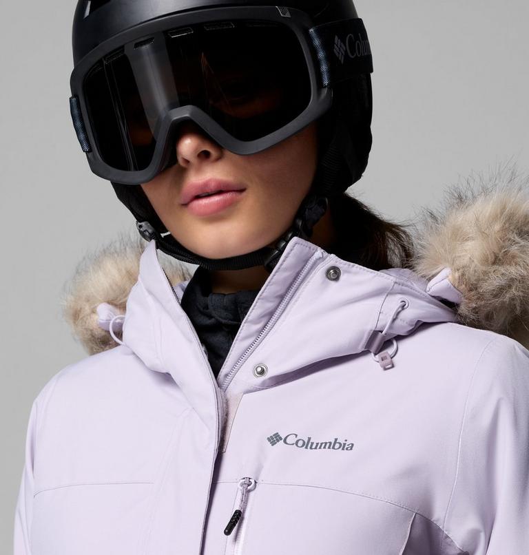 Women's Ava Alpine Waterproof Ski Jacket, Color: Lavender Pearl, Shale Purple, image 8