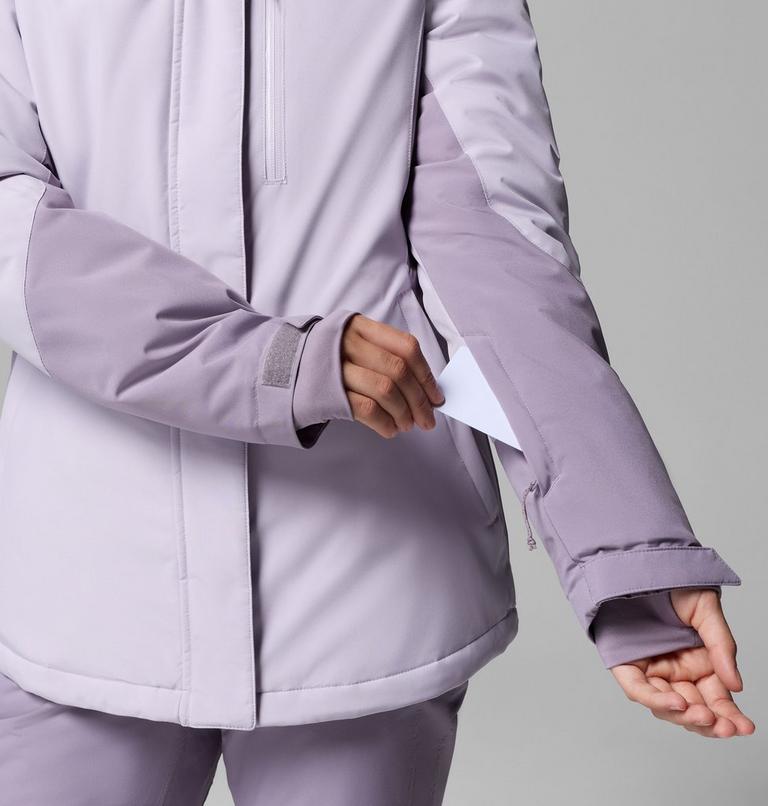 Women's Ava Alpine Waterproof Ski Jacket, Color: Lavender Pearl, Shale Purple, image 9