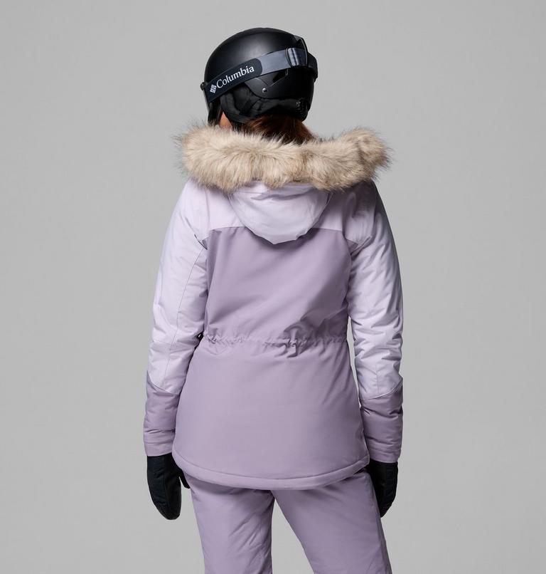 Women's Ava Alpine Waterproof Ski Jacket, Color: Lavender Pearl, Shale Purple, image 3