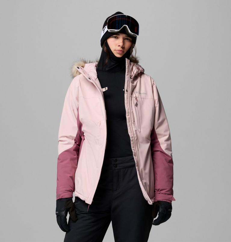 Veste de Ski Imperm&eacute;able Ava Alpine femme, Color: Mineral Pink, Antique Mauve, image 5