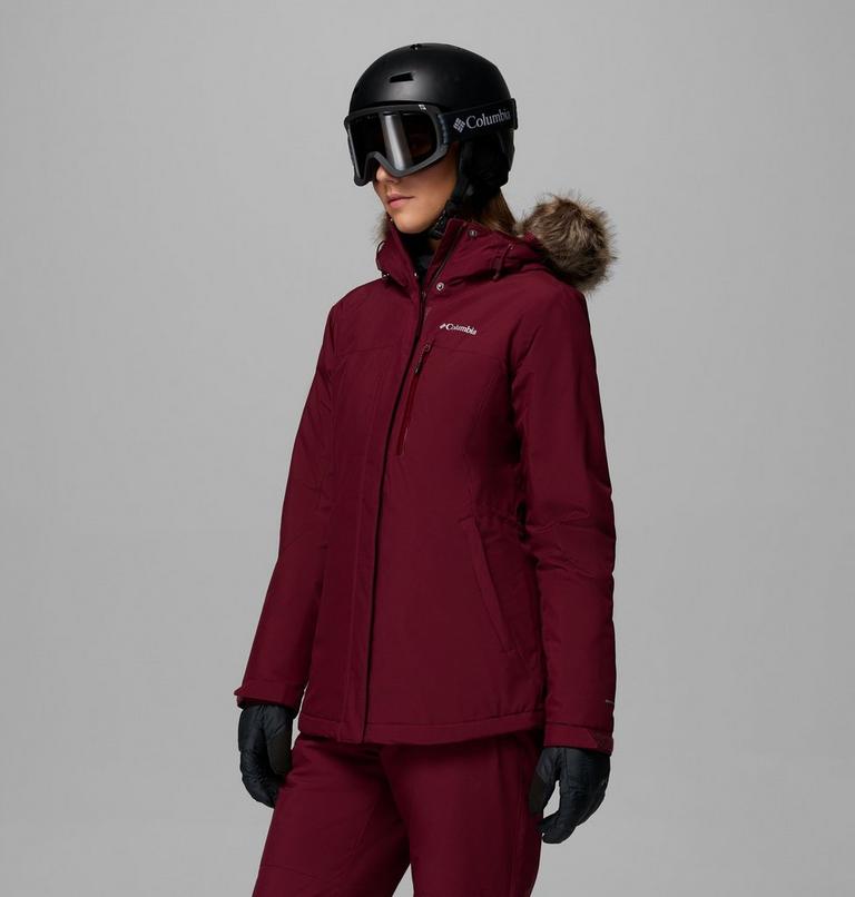 Women's Ava Alpine Waterproof Ski Jacket, Color: Rich Wine, image 4