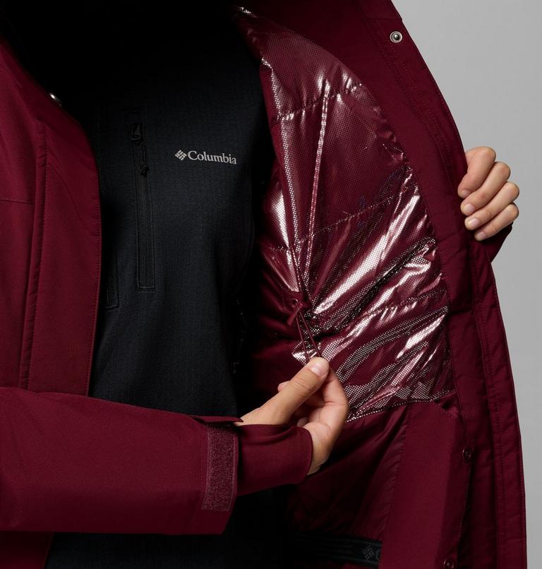 Women's Ava Alpine Waterproof Ski Jacket, Color: Rich Wine, image 6