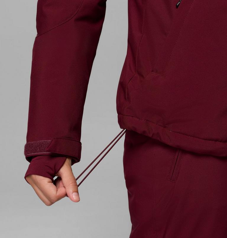 Women's Ava Alpine Waterproof Ski Jacket, Color: Rich Wine, image 10