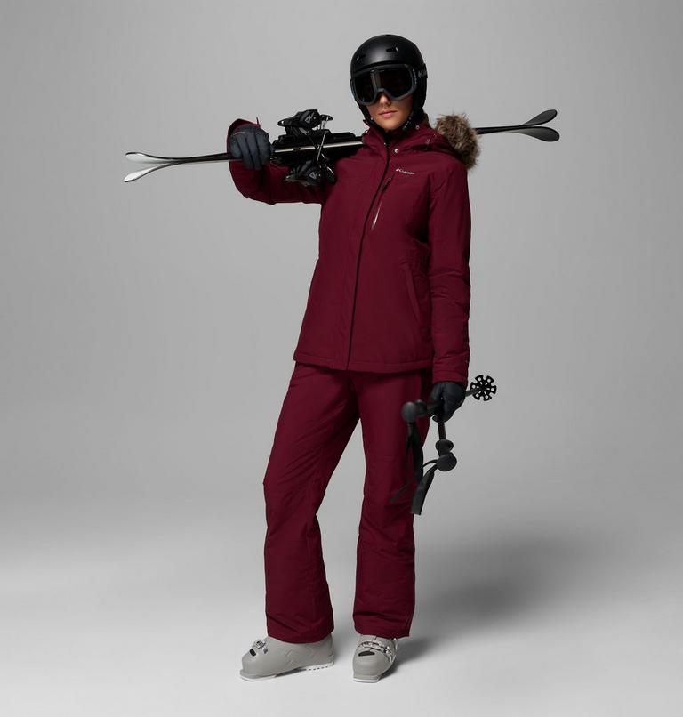 Women's Ava Alpine Waterproof Ski Jacket, Color: Rich Wine, image 2