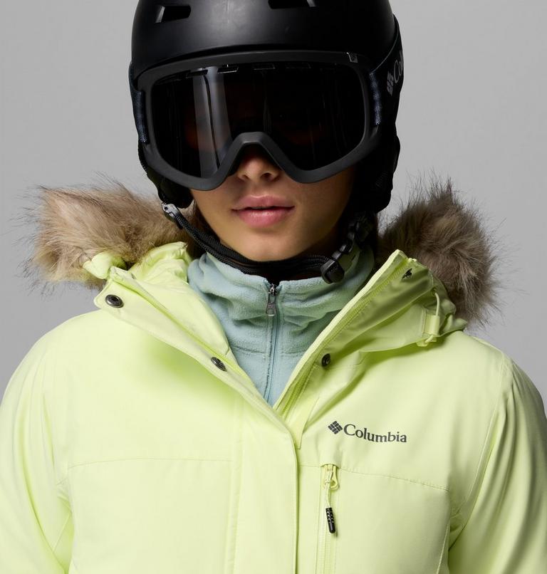 Women's Ava Alpine Waterproof Ski Jacket, Color: Citron Haze, image 8