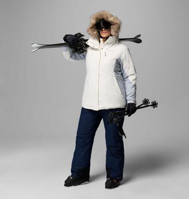 Women's Ava Alpine II Insulated Jacket - Plus Size, Color: Sea Salt, Cirrus Grey, image 4