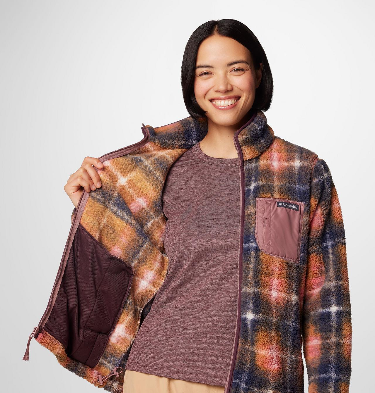 Women's West Bend™ Print Full Zip II Fleece Jacket 8