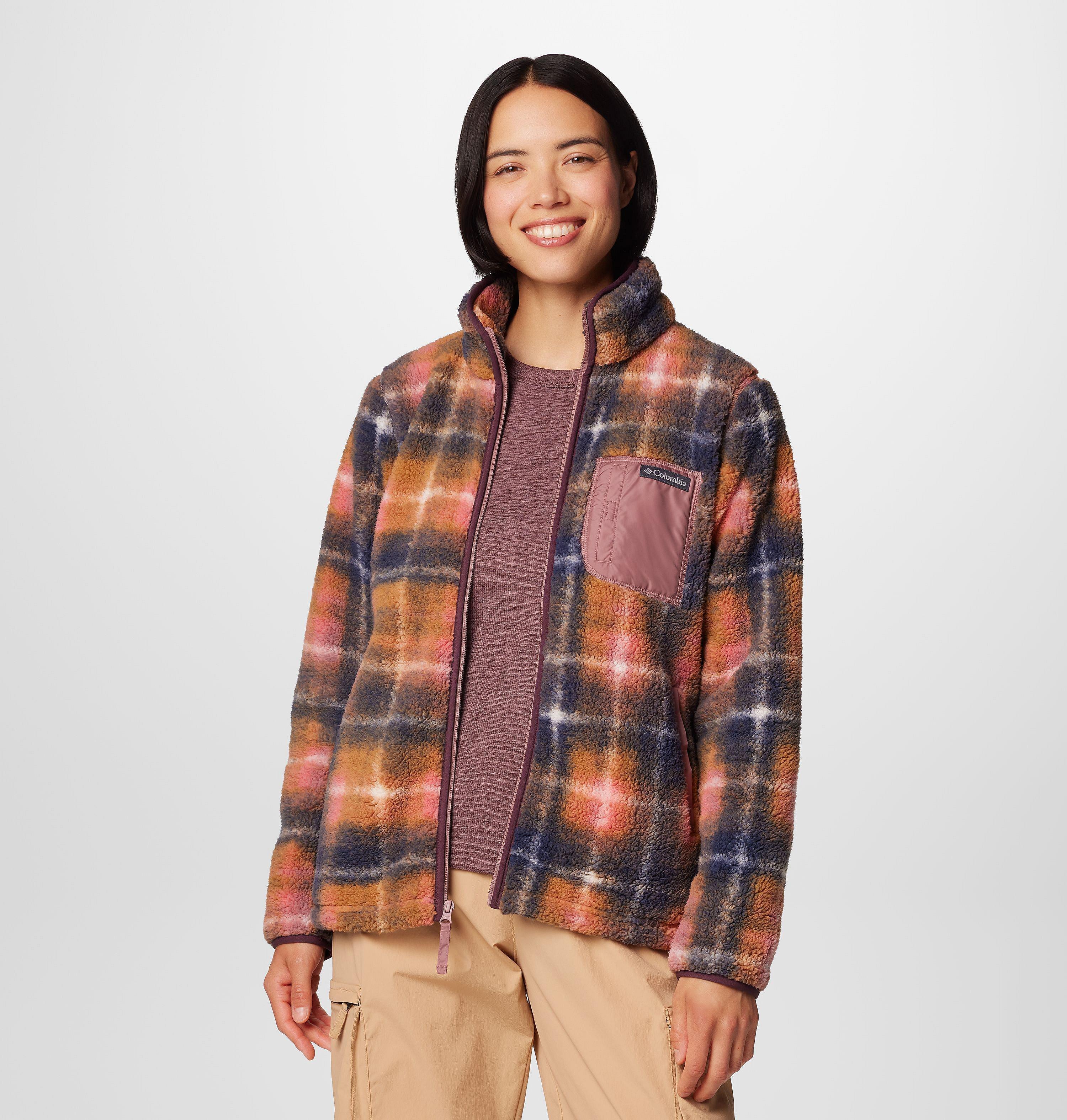 Women's West Bend Print Full Zip II Fleece Jacket | 609 | XL 9