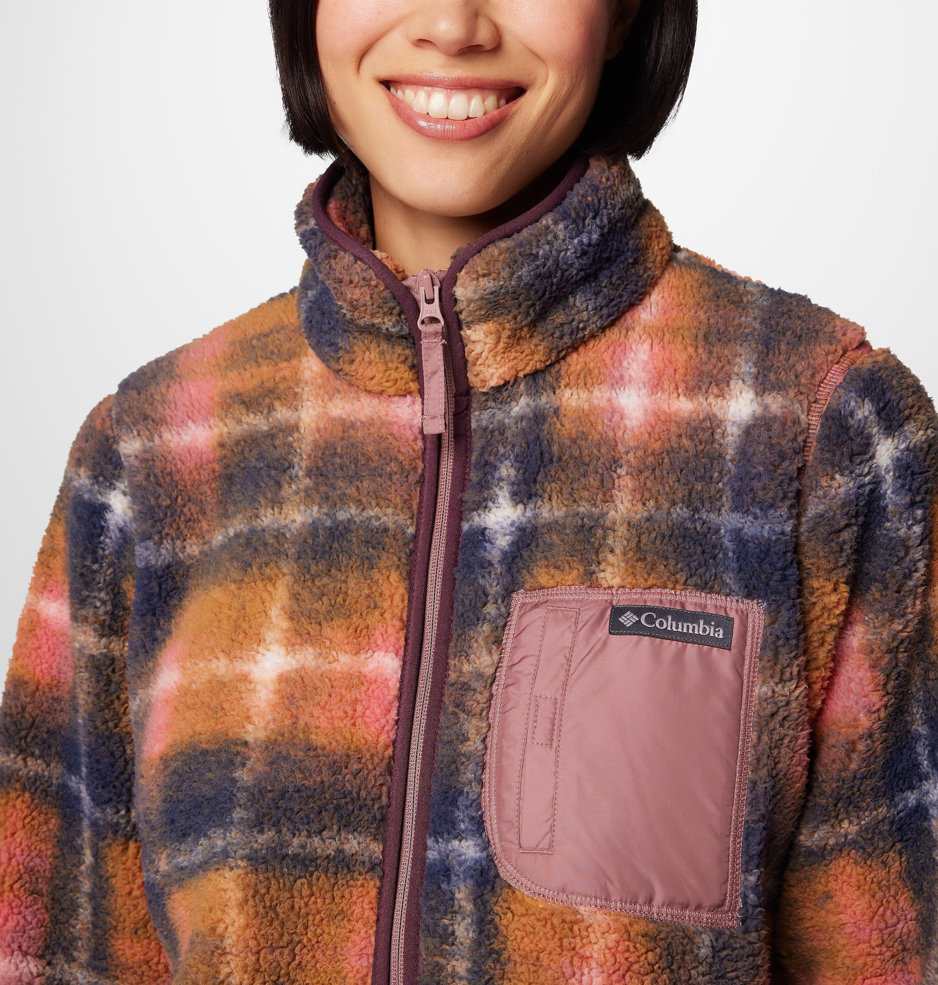 Women's West Bend Print Full Zip II Fleece Jacket | 609 | XL 10