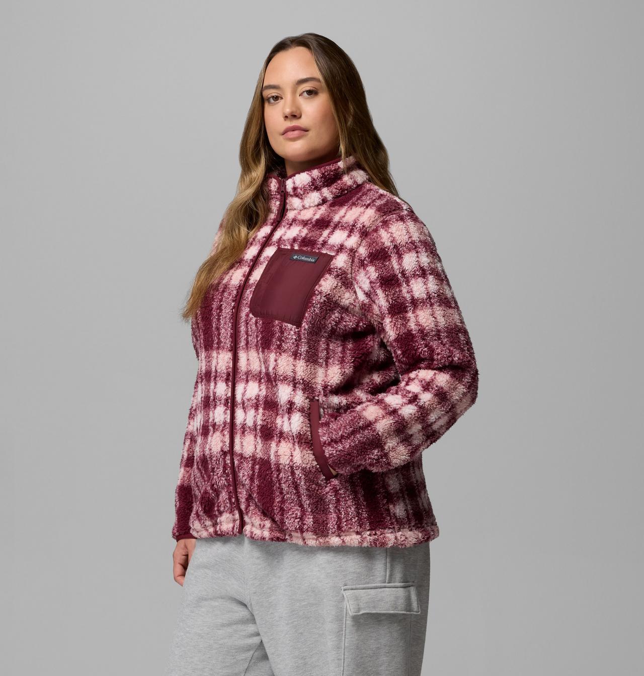 Women's West Bend™ Print Full Zip II Jacket - Plus Size | 624 | 1X 4