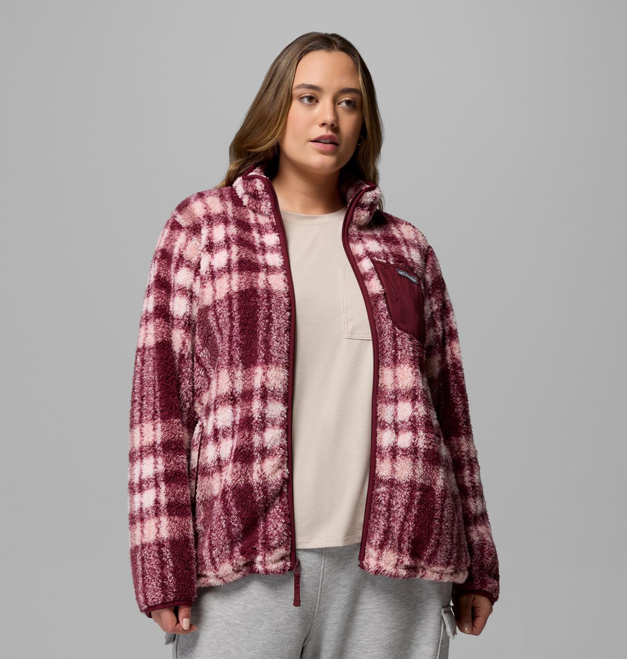 Women's West Bend™ Print Full Zip II Jacket - Plus Size | 624 | 1X 5