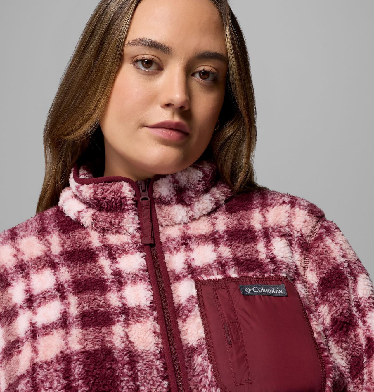 Women's West Bend™ Print Full Zip II Jacket - Plus Size | 624 | 1X 6