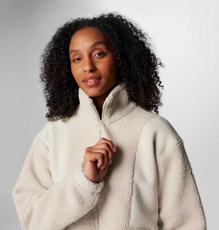 Women's Panorama II Sherpa Fleece Jacket, Color: Dark Stone, image 5