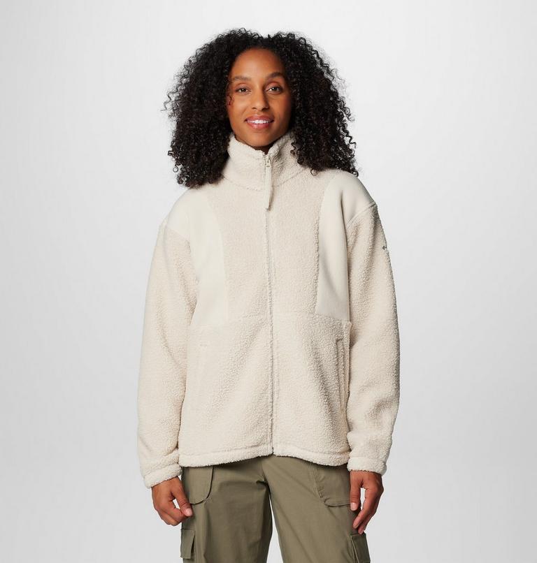 Women's Panorama II Sherpa Fleece Jacket, Color: Dark Stone, image 1