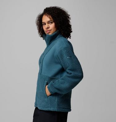 Veste en Polaire Sherpa Panorama II Femme, Color: Everblue, image 8