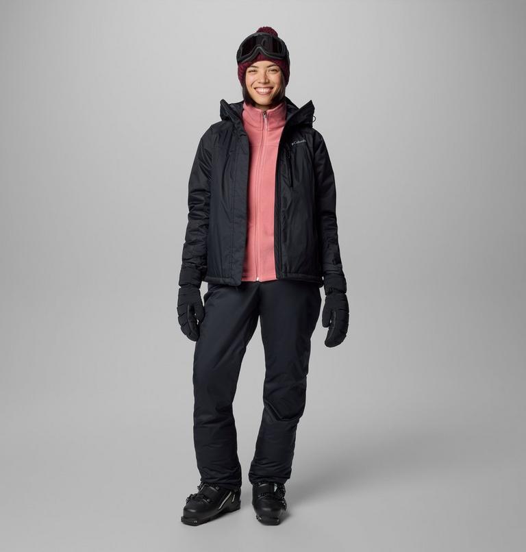 Women's Snowy Summit Insulated Waterproof Ski Jacket, Color: Black, Black Dobby, image 3