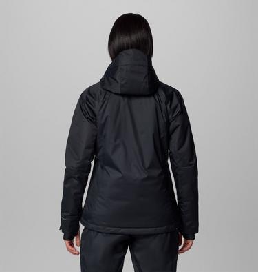 Women's Snowy Summit Insulated Waterproof Ski Jacket, Color: Black, Black Dobby, image 8