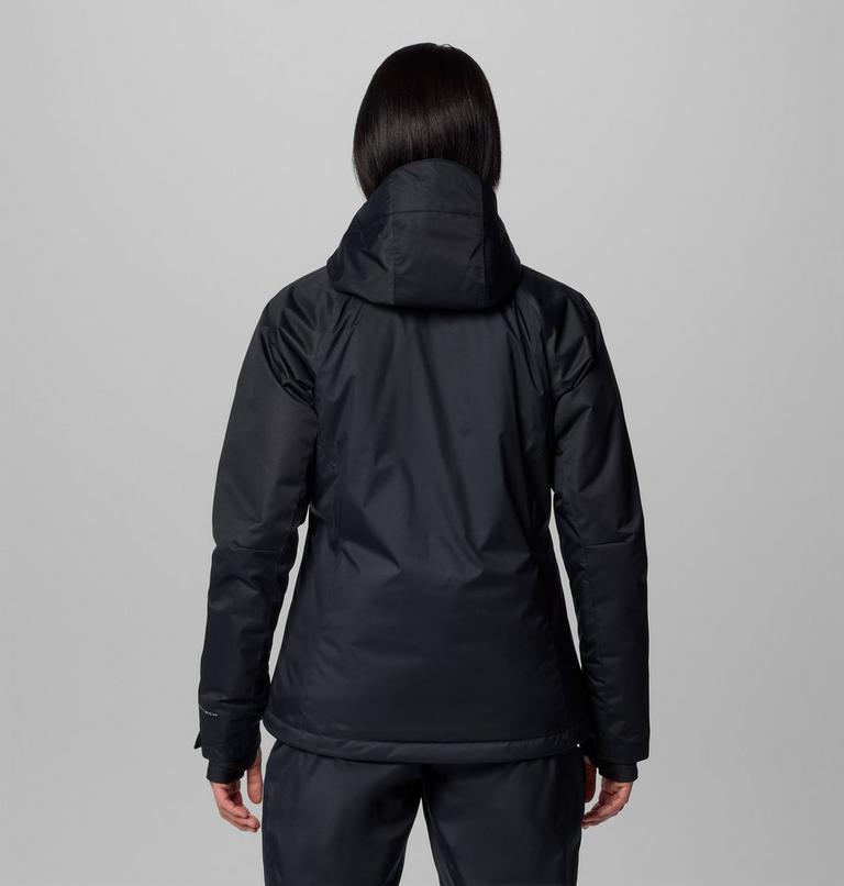 Women's Snowy Summit Insulated Waterproof Ski Jacket, Color: Black, Black Dobby, image 2