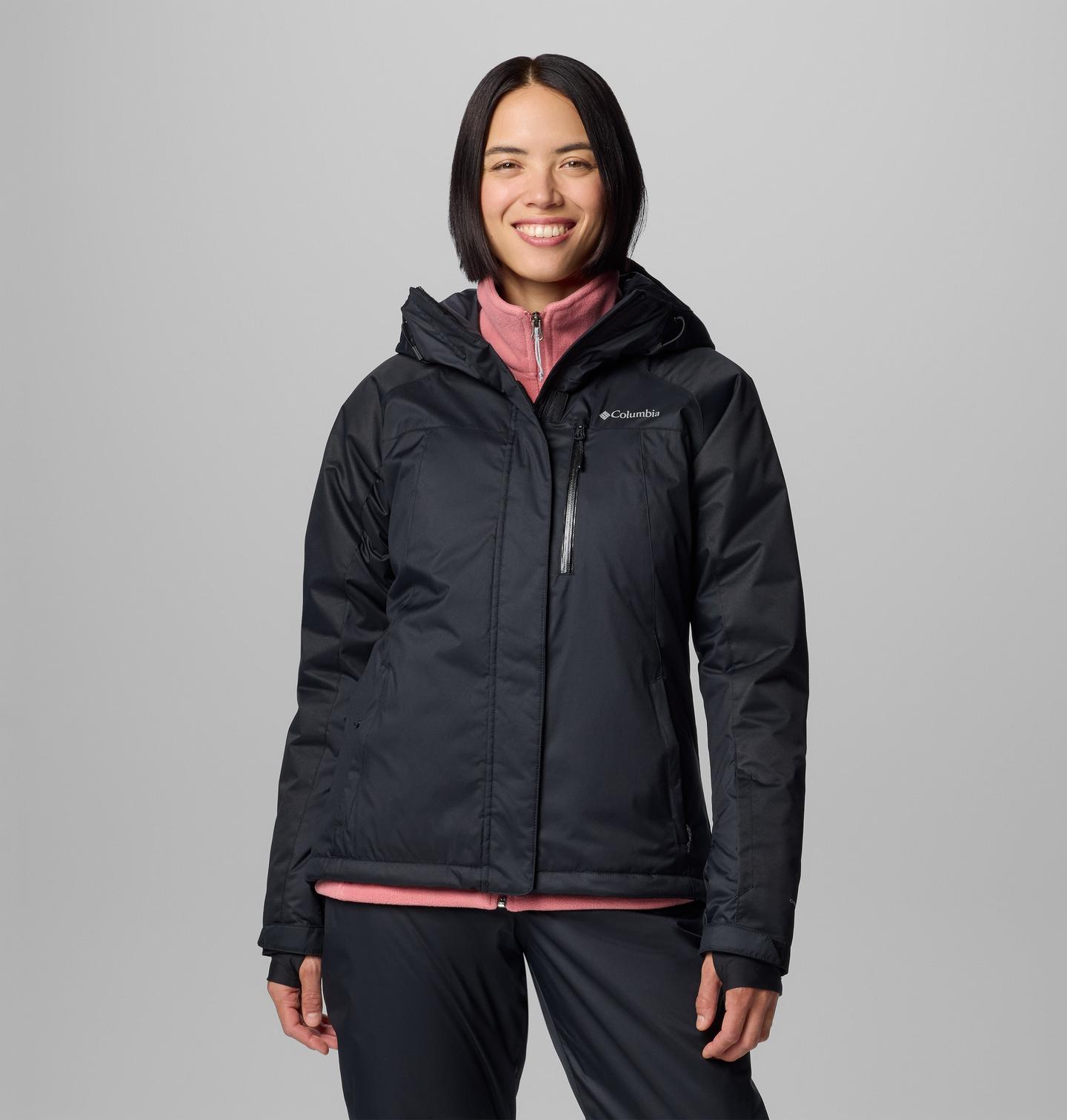Женская куртка Columbia Snowy Summit Insulated, цвет: Чёрный — фото 1