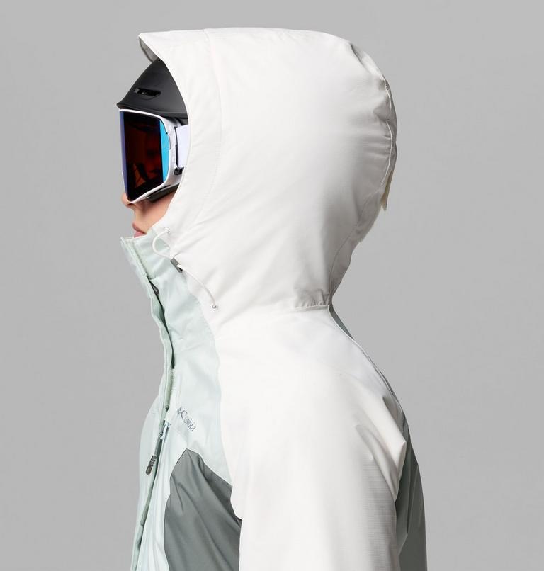 Giacca da sci impermeabile e imbottita Snowy Summit da donna, Color: Tea Light, Sedona Sage, Sea Salt X Dye, image 8