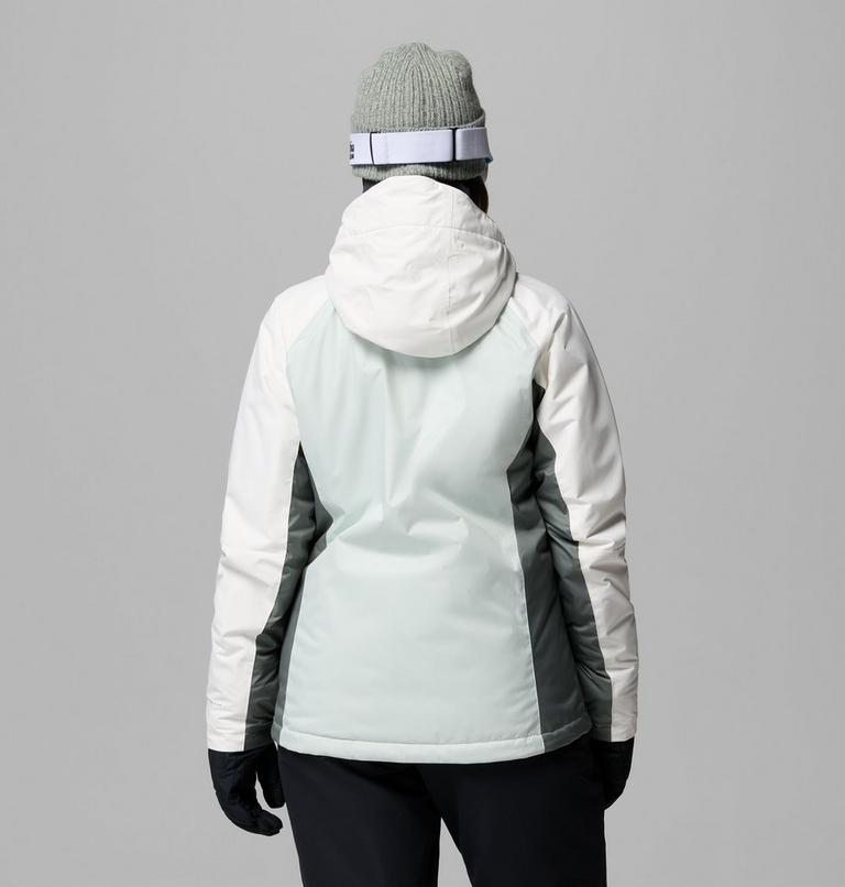 Giacca da sci impermeabile e imbottita Snowy Summit da donna, Color: Tea Light, Sedona Sage, Sea Salt X Dye, image 3