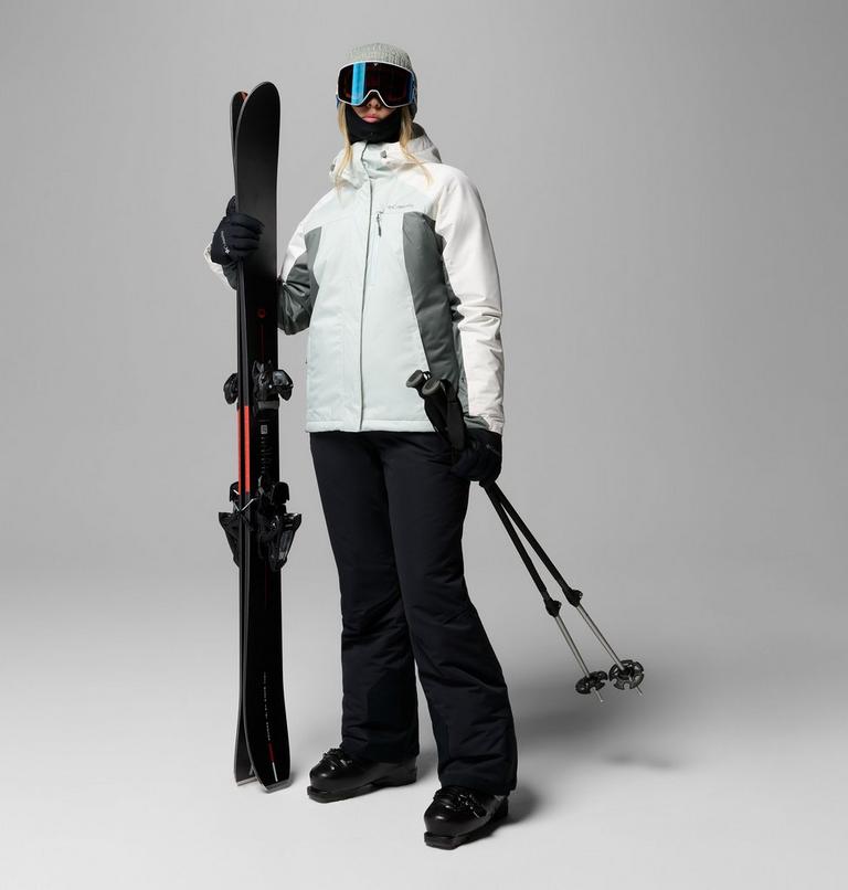 Giacca da sci impermeabile e imbottita Snowy Summit da donna, Color: Tea Light, Sedona Sage, Sea Salt X Dye, image 2