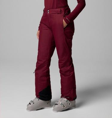 Women's Bugaboo II Omni-Heat Waterproof Ski Trousers, Color: Rich Wine, image 8