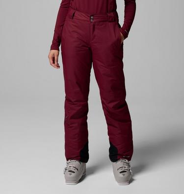 Women's Bugaboo II Omni-Heat Waterproof Ski Trousers, Color: Rich Wine, image 3