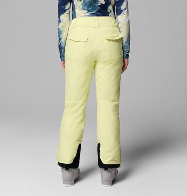 Women's Bugaboo II Omni-Heat Waterproof Ski Trousers, Color: Citron Haze, image 3