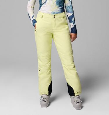 Women's Bugaboo II Omni-Heat Waterproof Ski Trousers, Color: Citron Haze, image 1