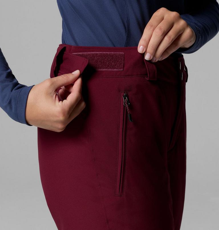 Pantalón de esquí impermeable Shafer Canyon II para mujer, Color: Rich Wine, image 6