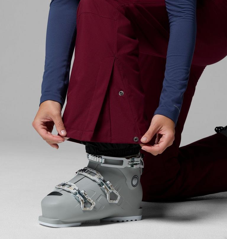 Pantalón de esquí impermeable Shafer Canyon II para mujer, Color: Rich Wine, image 9