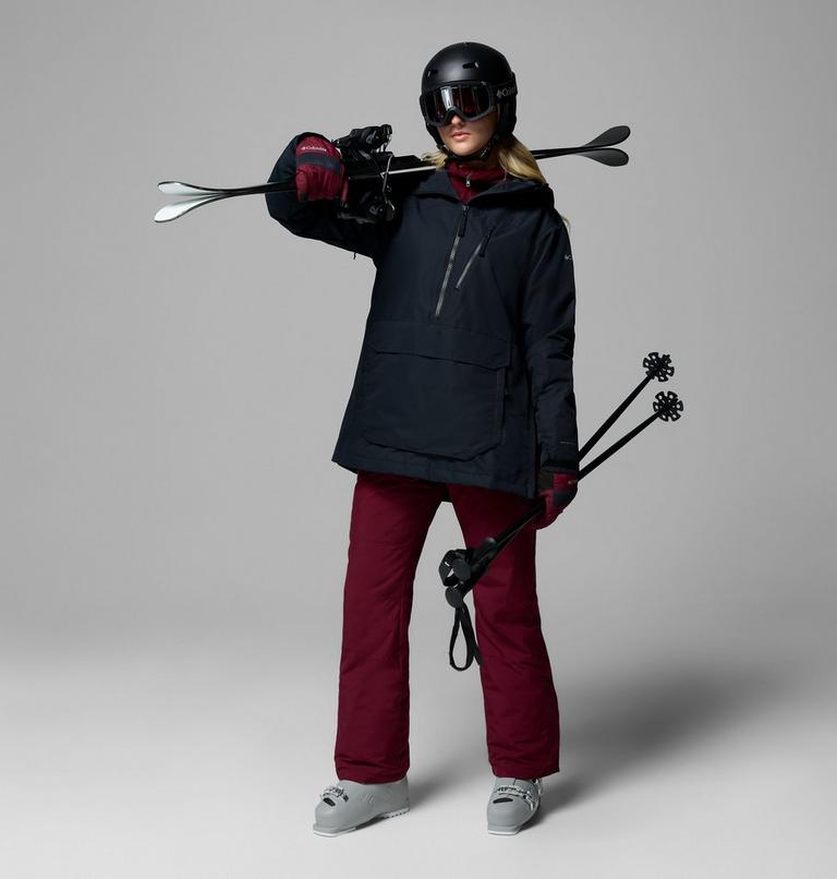 Pantalón de esquí impermeable Shafer Canyon II para mujer, Color: Rich Wine, image 2
